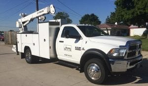 2014 Dodge Ram 5500 With Liftmoore Crane And Vanair Multifunction Unit